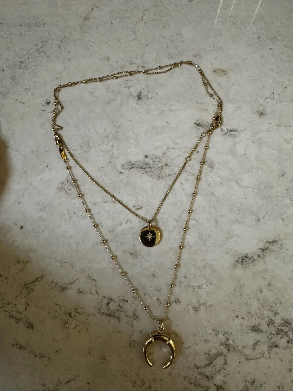 Ana Luisa Gold Layered Necklace Set - Cardi Style